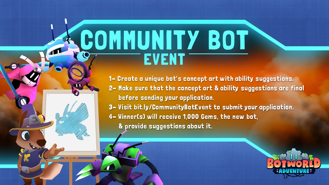 Community Bot Event poster